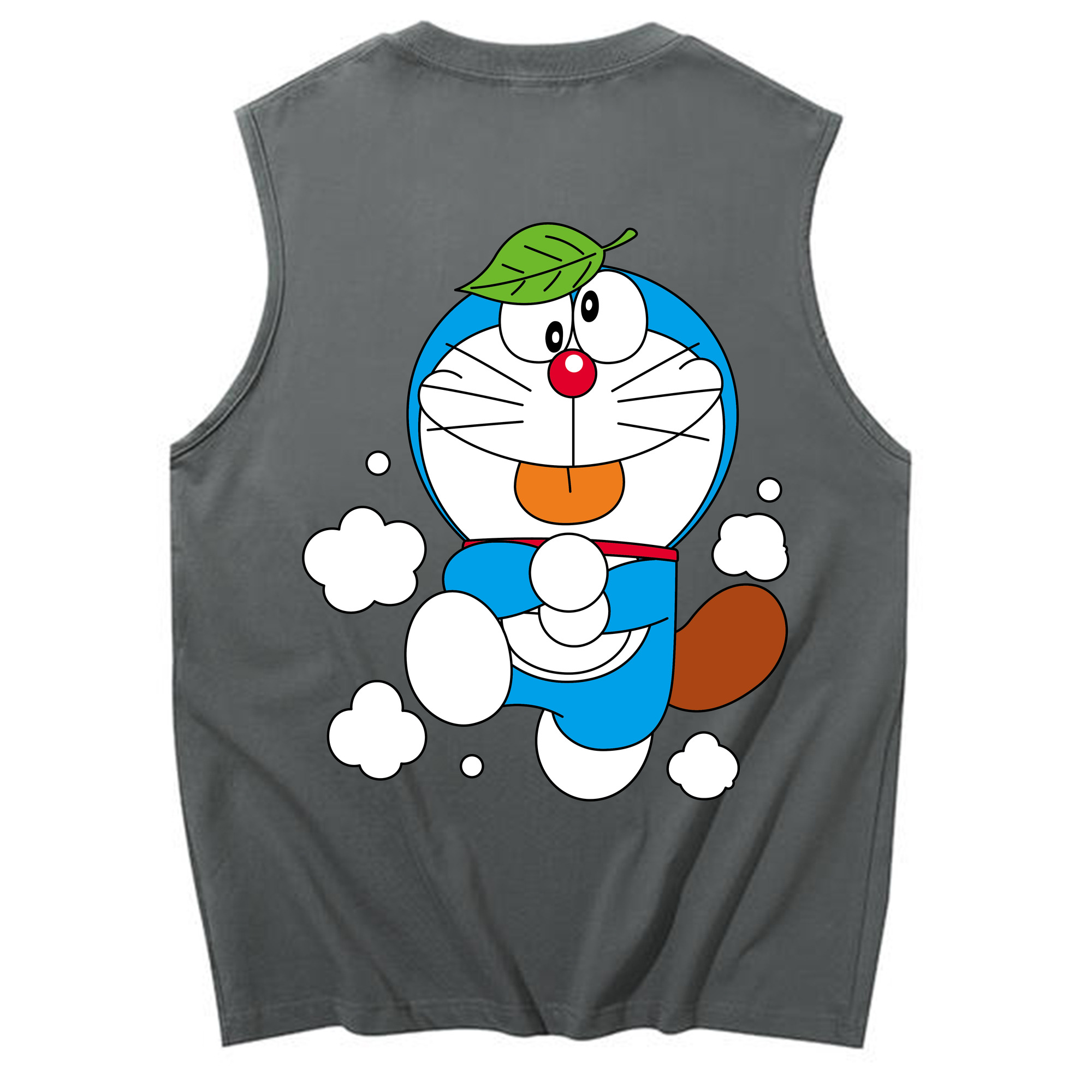 （画像用） ドラえもん Doraemon コットン100％タンクトップ（背面プリント）